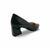 4-104500 Black Leather Pump