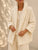 87194 Cream Fringe Jacket