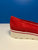 Marta Red Low Wedge