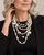 Pearl Multi Layer Convertible Necklace