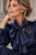 St Paul Retro  Navy Brooch