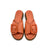 Monroe Orange Leather Adjustable Slide