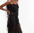 Black Asymmetrical Lace Cami