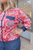 80676 Pink & Denim Cardigan