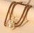 Double Pearl Gold Necklace