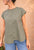 FO8341 Sage Linen Top