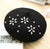 Lucia Black Crystal Beret