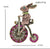 Pink Bunny  Bike Brooch