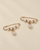 Gold Pearl Cuff Pin Set