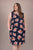FO7465 Navy Floral Sun-Sational Dress