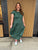 FO8241 Green Festival Event Dress