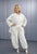 87194 Cream Fringe Jacket