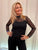 Black Lace Underpining