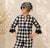 33340 Black/White Gingham Shirt