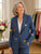 33220 Sophia Blue Embroidered Jacket