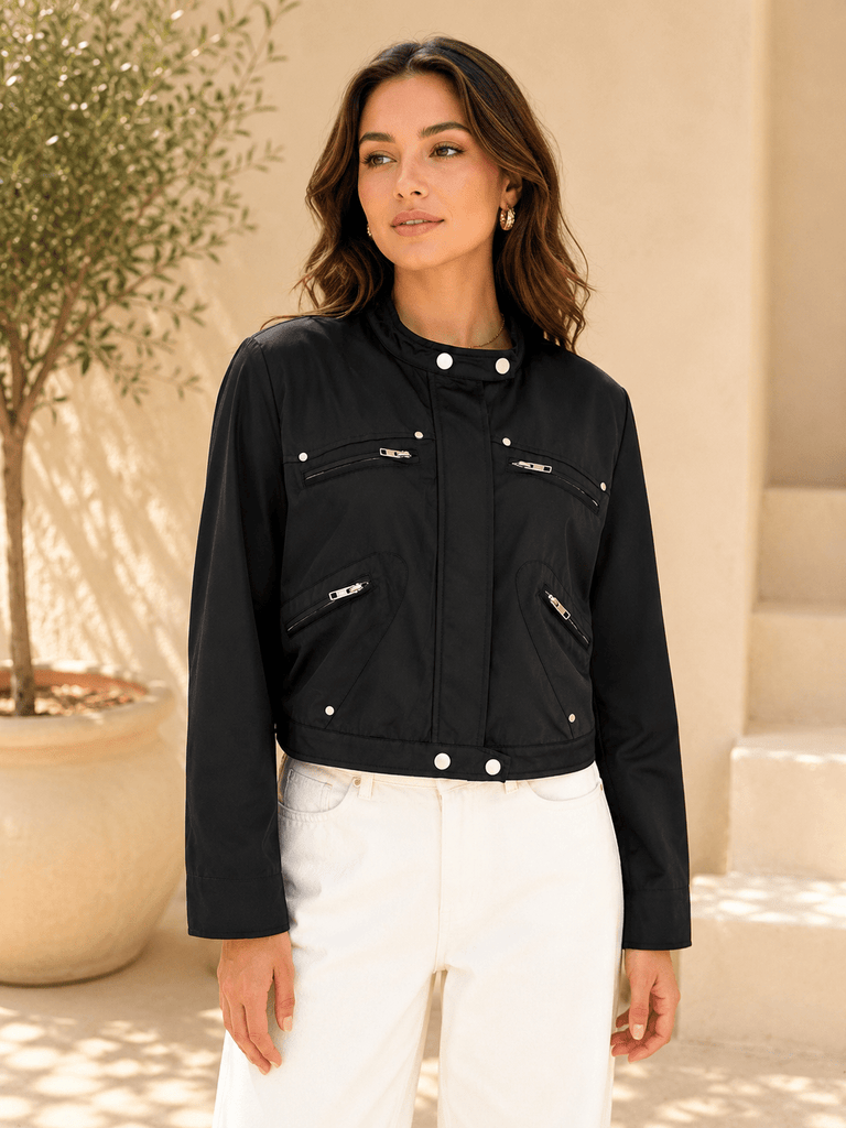 8703 Chloe Black Jacket