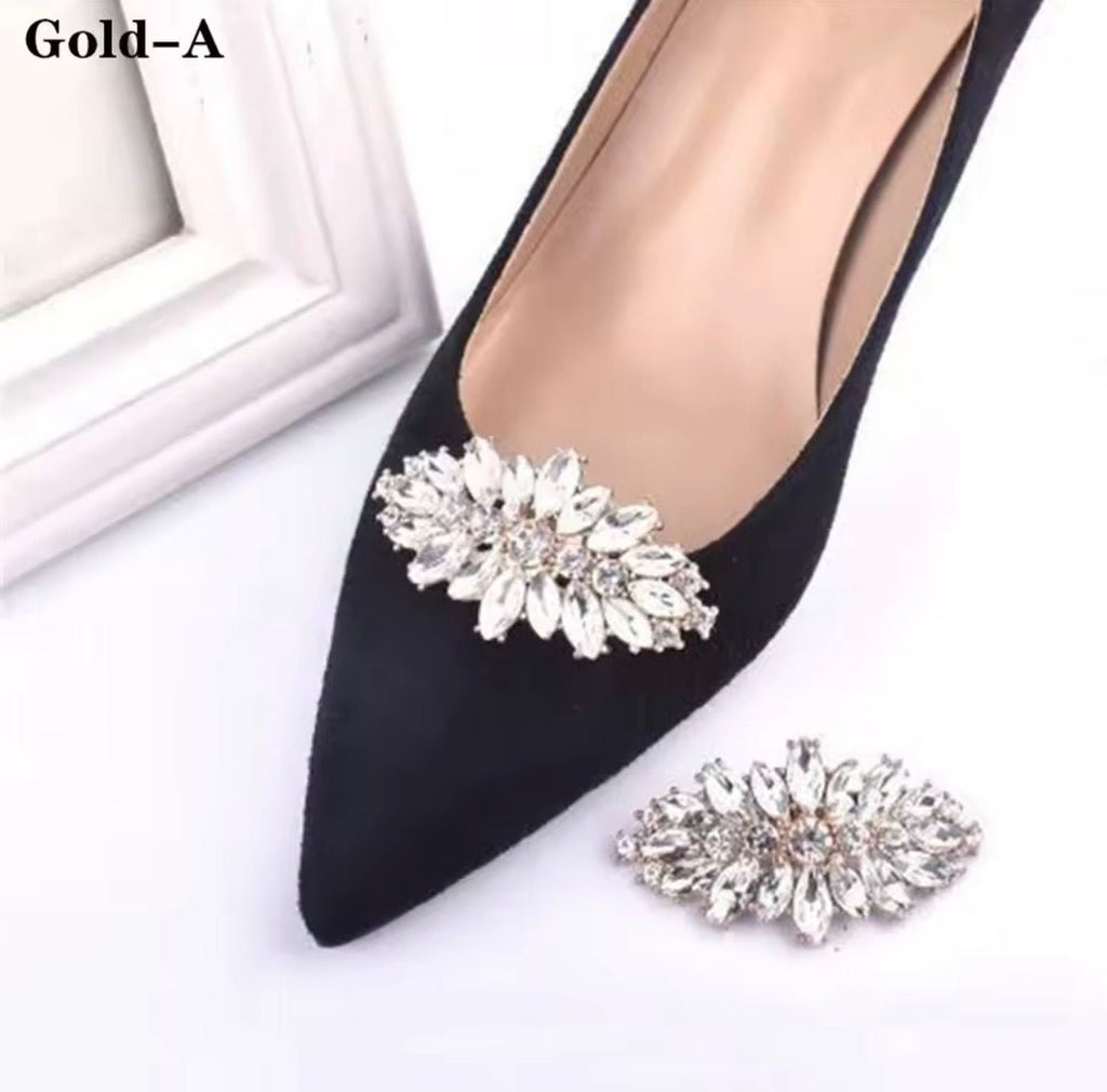 Heidi Crystal Shoe Clip