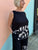 850014 Slalom Print Sleeveless Top