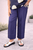 S26114 Navy Deep Cuff Trouser