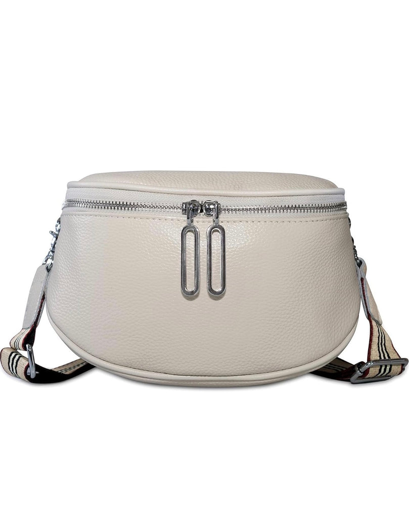 Cream Crossbody Bag