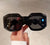 Square Black Gem Sunglasses