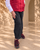 777009 Black Denim Trouser