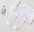 White Check Mesh Sock
