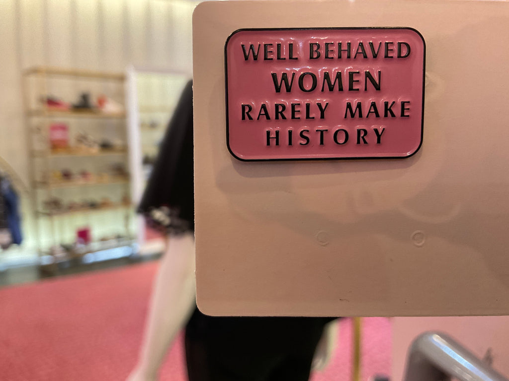 Women History Enamel Pin