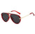 Aviator Red Sunglasses