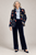 34015 Sabina Navy Floral Blazer