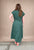 FO8241 Green Festival Event Dress
