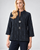263725 Navy Texture Jacket