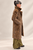 Jollie Animal Print Faux Fur knee Length Coat