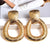 Kim B’s Gold Hoop Earrings