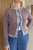 80714 Blue Multi Fringe Jacket