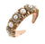 Kimberly Pearl Headband Dark Taupe