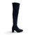 Wolfey Black Microsuede Tall Boot
