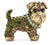 Schnauzer Dog Mini Brooch