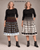 LLW13364 Reversible Longero Brown Mix Skirt