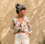 33514 Tea Silk Printed Shirt