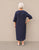 D217CA Loose Fit Cotton Dress Ink