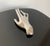 Silver Hand Brooch