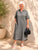 D715LF Maxi Oversized Shirt Dress
