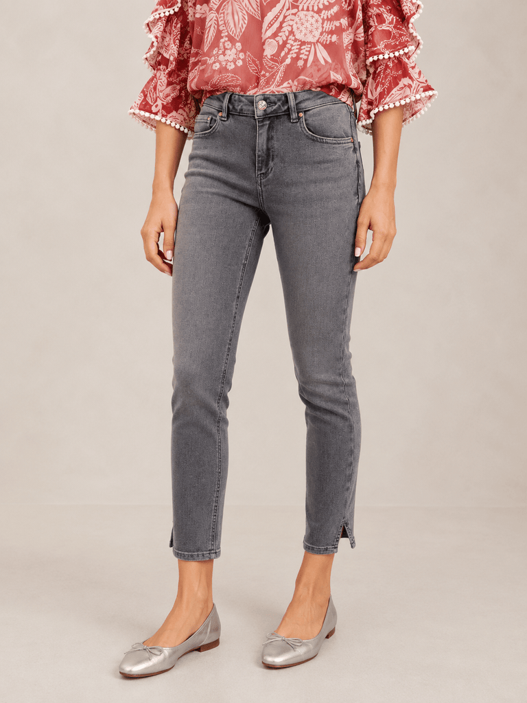 88435 Grey Melange Jeans
