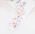 Multi Confetti Mesh Sock