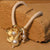 White Rope Flower Necklace