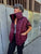 766055 Burgundy Reversible Vest