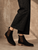 Forda Black Leopard Boot