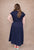 FO8241 Navy Festival Event Dress