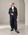 777037 Black Jacket w/ removable scarf